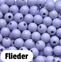 Holzperlen 10mm flieder